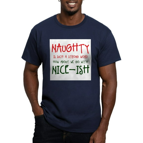 CafePress - Nice Ish Men's Classic T Shirt - Men's Fitted T-Shirt