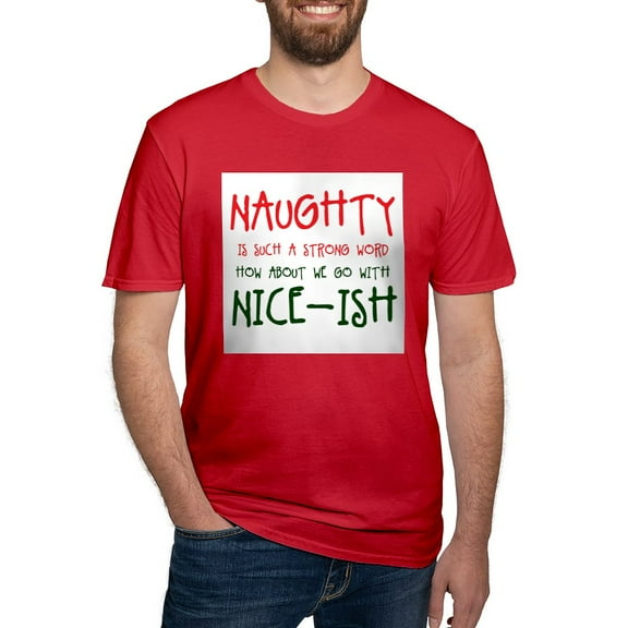 CafePress - Nice Ish Men's Classic T Shirt - Men's Fitted T-Shirt