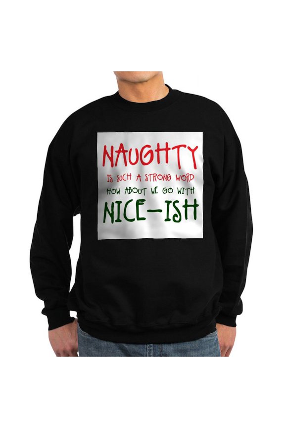 - Nice Ish Sweatshirt - Classic Crew Neck Sweatshirt