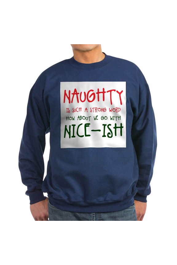 - Nice Ish Sweatshirt - Classic Crew Neck Sweatshirt