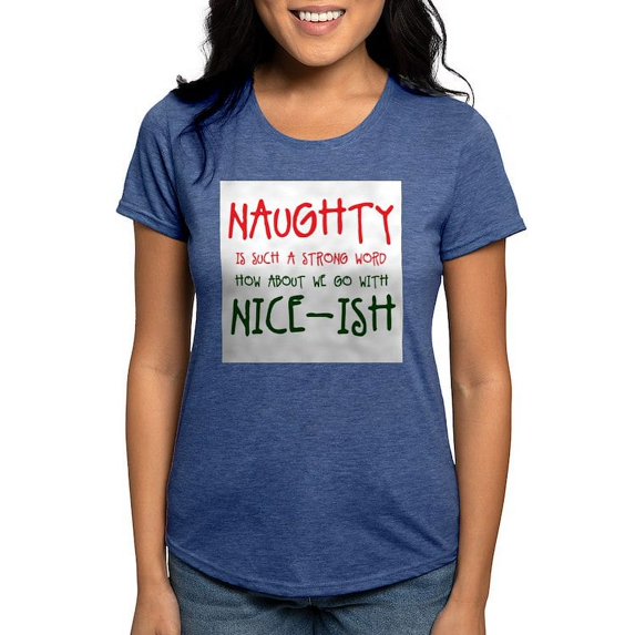 CafePress - Nice Ish T Shirt - Womens Tri-blend T-Shirt