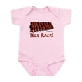 thumbnail image 1 of CafePress - Nice_Rack Body Suit - Baby Light Bodysuit, Size Newborn - 24 Months, 1 of 4
