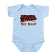 thumbnail image 1 of CafePress - Nice_Rack Body Suit - Baby Light Bodysuit, Size Newborn - 24 Months, 1 of 4