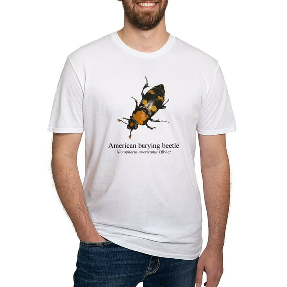 CafePress - Nicrophorus Americanus Fitted T Shirt - Fitted T-Shirt, Vintage Fit Soft Cotton Tee