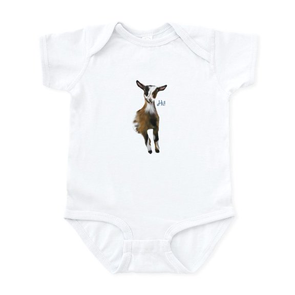 CafePress - Nigerian Dwarf Goat Infant Creeper - Baby Light Bodysuit, Size Newborn - 24 Months