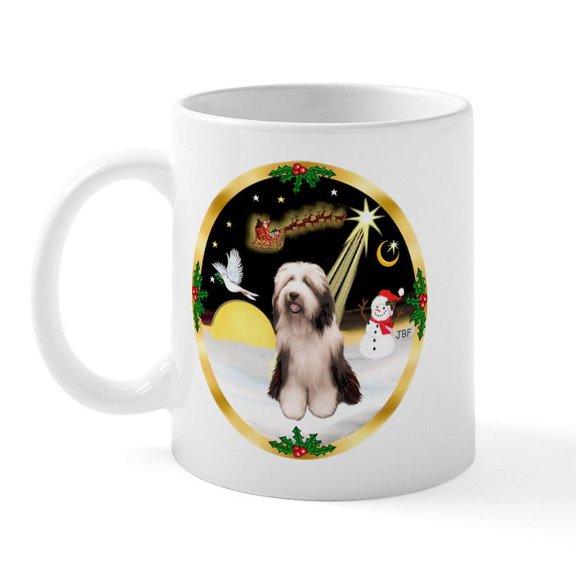 CafePress - Night Flight/Beardie #1 Mug - 11 oz Ceramic Mug - Novelty Coffee Tea Cup