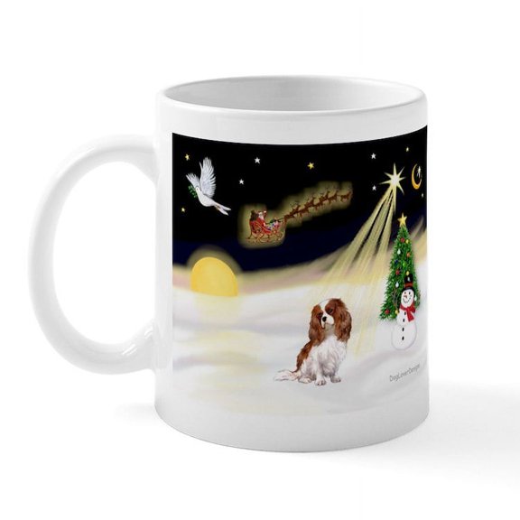 CafePress - Night Flight/Cavalier #2 Mug - 11 oz Ceramic Mug - Novelty Coffee Tea Cup