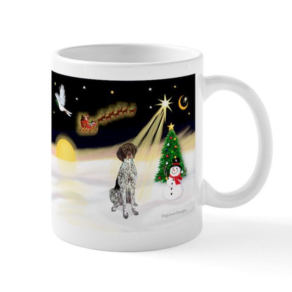 CafePress - Night Flight/GSHP Mug - 11 oz Ceramic Mug - Novelty Coffee Tea Cup