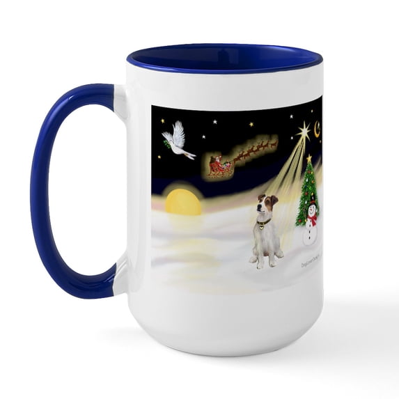 CafePress - Night Flight/ JRT #1 Large Mug - 15 oz Ceramic Large White Novelty Mug