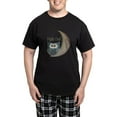 thumbnail image 1 of CafePress - Night Owl Pajamas - Men's Dark Loose Fit Cotton Pajama Set, 1 of 7