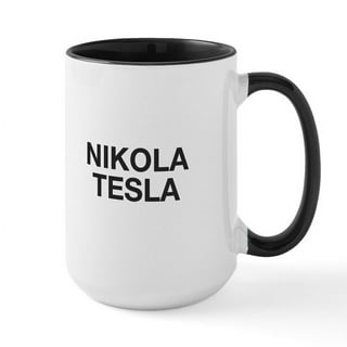  Tesla Coffee Mug - White (11 oz) : Home & Kitchen