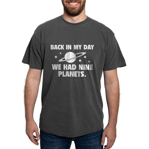 CafePress - Nineplanetss1b Men's Comfort Colors® T Shirt - Mens Comfort Colors Shirt