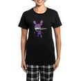 thumbnail image 1 of CafePress - Ninja Bunny Pajamas - Women's Short Sleeve Print T-Shirt and Pants Dark Cotton Pajama Set, 1 of 7