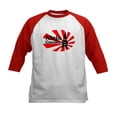 thumbnail image 1 of CafePress - Ninja Gnome Kids Baseball Jersey - Kids Cotton Baseball Jersey, 3/4 Sleeve Shirt, 1 of 4