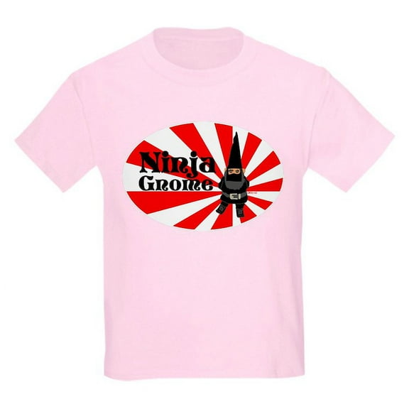 CafePress - Ninja Gnome Kids Light T Shirt - Light Classic Kids Graphic, Short Sleeve T-Shirt, Sizes XS-XL