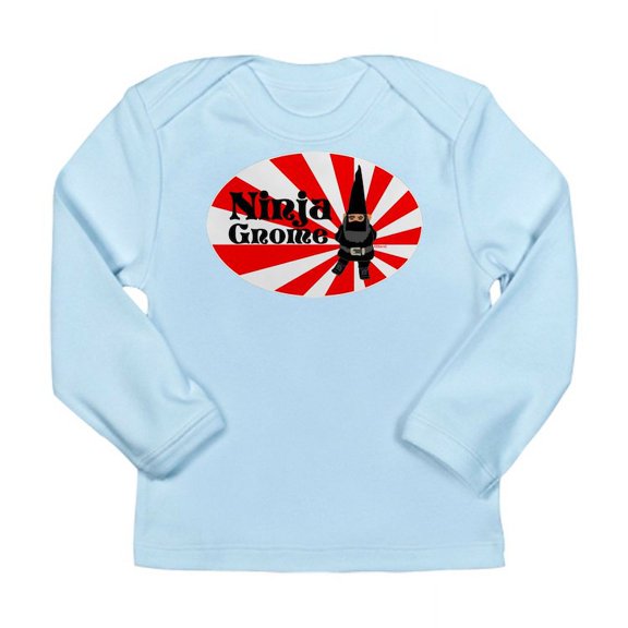 CafePress - Ninja Gnome Long Sleeve Infant T Shirt - Long Sleeve Infant T-Shirt
