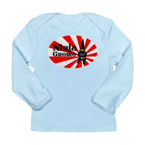 CafePress - Ninja Gnome Long Sleeve Infant T Shirt - Long Sleeve Infant T-Shirt
