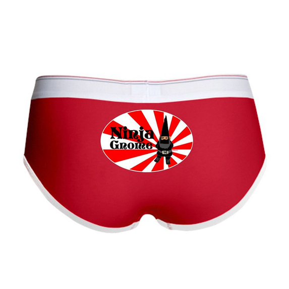 CafePress - Ninja Gnome Women's Boy Brief - Women's Novelty Briefs, Size S-XL