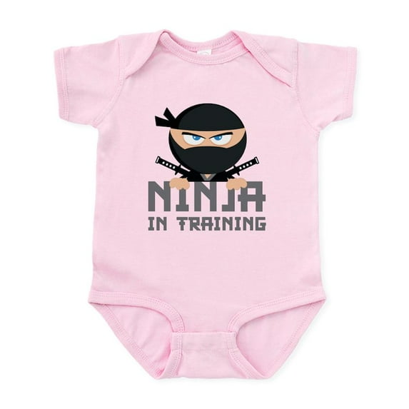 CafePress - Ninja In Training Infant Bodysuit - Baby Light Bodysuit, Size Newborn - 24 Months