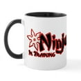 thumbnail image 1 of CafePress - Ninja In Training Mug - 11 oz Ceramic Mug - Novelty Coffee Tea Cup, 1 of 3