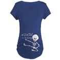thumbnail image 1 of CafePress - Ninja Skeleton Maternity Dark T Shirt - Maternity Dark T-Shirt, 1 of 3