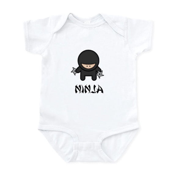 CafePress - Ninja Throwing Star Infant Bodysuit - Baby Light Bodysuit, Size Newborn - 24 Months