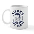 thumbnail image 1 of CafePress - Nixon's My Man T Shirt Mug - 11 oz Ceramic Mug - Novelty Coffee Tea Cup, 1 of 3