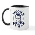 thumbnail image 1 of CafePress - Nixon's My Man T Shirt Mug - 11 oz Ceramic Mug - Novelty Coffee Tea Cup, 1 of 3