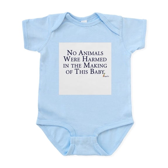 CafePress - No Animals Were Harmed Onesie - Baby Light Bodysuit, Size Newborn - 24 Months