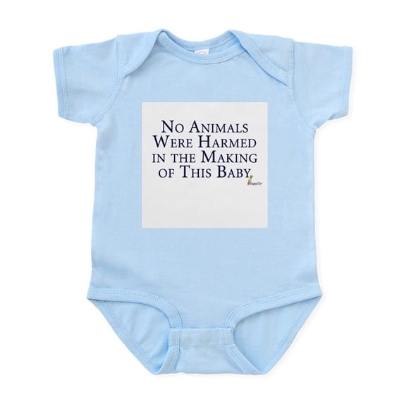 CafePress - No Animals Were Harmed Onesie - Baby Light Bodysuit, Size Newborn - 24 Months