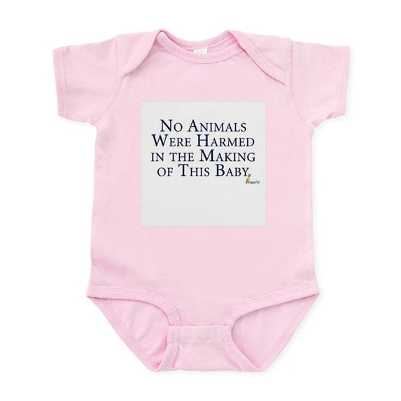 CafePress - No Animals Were Harmed Onesie - Baby Light Bodysuit, Size Newborn - 24 Months