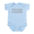 thumbnail image 1 of CafePress - No Crying In Accounting Body Suit - Baby Light Bodysuit, Size Newborn - 24 Months, 1 of 4