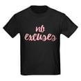 thumbnail image 1 of CafePress - No Excuses Kids Dark T Shirt - Dark T-Shirt Kids XS-XL, 1 of 4
