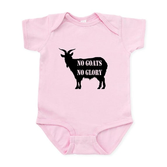 CafePress - No Goats No Glory Infant Bodysuit - Baby Light Bodysuit, Size Newborn - 24 Months