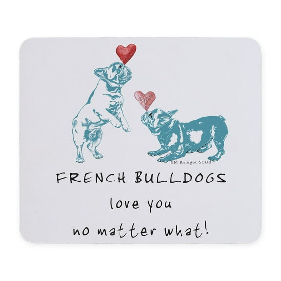 CafePress - No Matter What (TEAL) Mousepad - Non-slip Rubber Mousepad, Gaming Mouse Pad