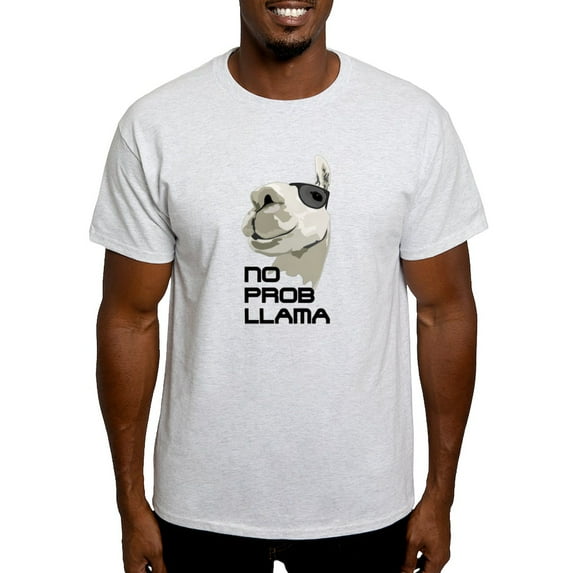 CafePress - No Prob Llama T Shirt - Men's Classic Graphic T-Shirt