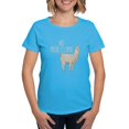 thumbnail image 1 of CafePress - No Prob Llama Women's Dark T Shirt - Women's Traditional Fit Dark T-Shirt, 1 of 4