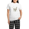 thumbnail image 1 of CafePress - No Prob Llama Women's Light Pajamas - Women's Short Sleeve Print T-Shirt and Pants Light Cotton Pajama Set, 1 of 7