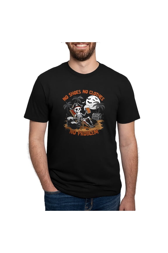 - No Shoes No Clothes No Problem Men's Deluxe T Shirt - Mens Tri-blend T-Shirt