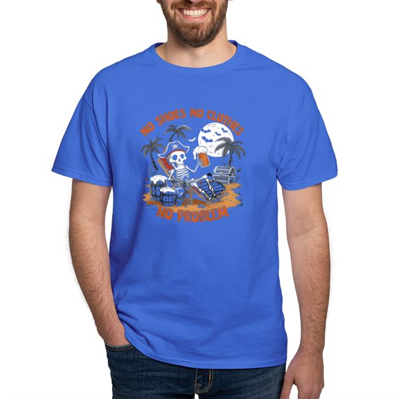 CafePress - No Shoes No Clothes No Problem Men's Value T Shirt - Men's Classic Graphic Cotton T-Shirt