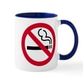 thumbnail image 1 of CafePress - No Smoking Mug - 11 oz Ceramic Mug - Novelty Coffee Tea Cup, 1 of 6