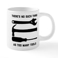 thumbnail image 1 of CafePress - No Such Thing As Too Many T - 20 Oz White Ceramic Mega Mug, 1 of 5