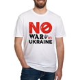 thumbnail image 1 of CafePress - No War In Ukraine Fitted T Shirt - Fitted T-Shirt, Vintage Fit Soft Cotton Tee, 1 of 4