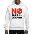 thumbnail image 1 of CafePress - No War In Ukraine Hooded Sweatshirt - Pullover Hoodie, Hooded Sweatshirt, 1 of 4