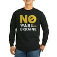 thumbnail image 1 of CafePress - No War In Ukraine Long Sleeve Dark T Shirt - Long Sleeve Dark T-Shirt, 1 of 4