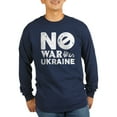 thumbnail image 1 of CafePress - No War In Ukraine Long Sleeve Dark T Shirt - Long Sleeve Dark T-Shirt, 1 of 4