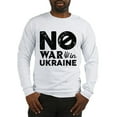 thumbnail image 1 of CafePress - No War In Ukraine Long Sleeve T Shirt - Unisex Cotton Long Sleeve T-Shirt, 1 of 4