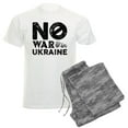 thumbnail image 1 of CafePress - No War In Ukraine Men's Light Pajamas - Men's Light Loose Fit Cotton Pajama Set, 1 of 7