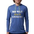 thumbnail image 1 of CafePress - No War In Ukraine - Mens Hooded Shirt, 1 of 1