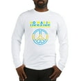 thumbnail image 1 of CafePress - No War In Ukraine Support Amer Long Sleeve T Shirt - Unisex Cotton Long Sleeve T-Shirt, 1 of 4